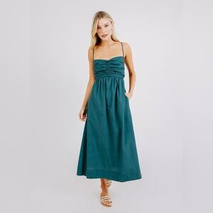 Mirth Deia Dress in Spruce